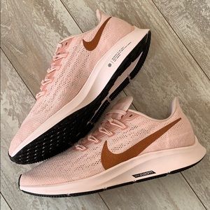 nike zoom pegasus rose gold